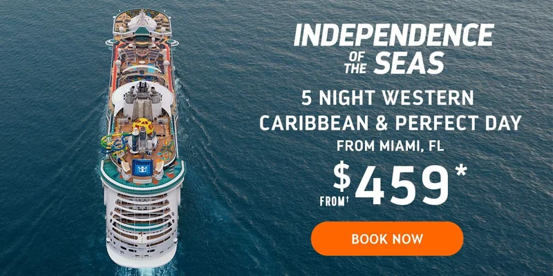 INDEPENDENCE OF THE SEAS ITINERARY