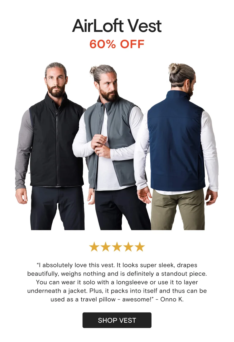 AirLoft Vest 60% OFF