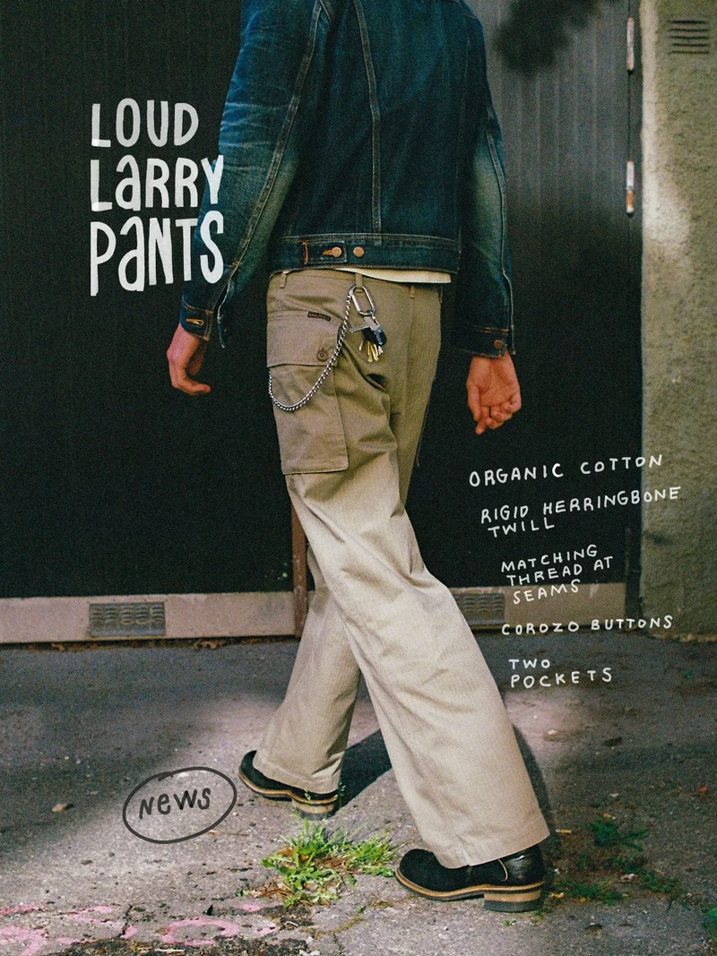 Loud Larry Pants Pale Green