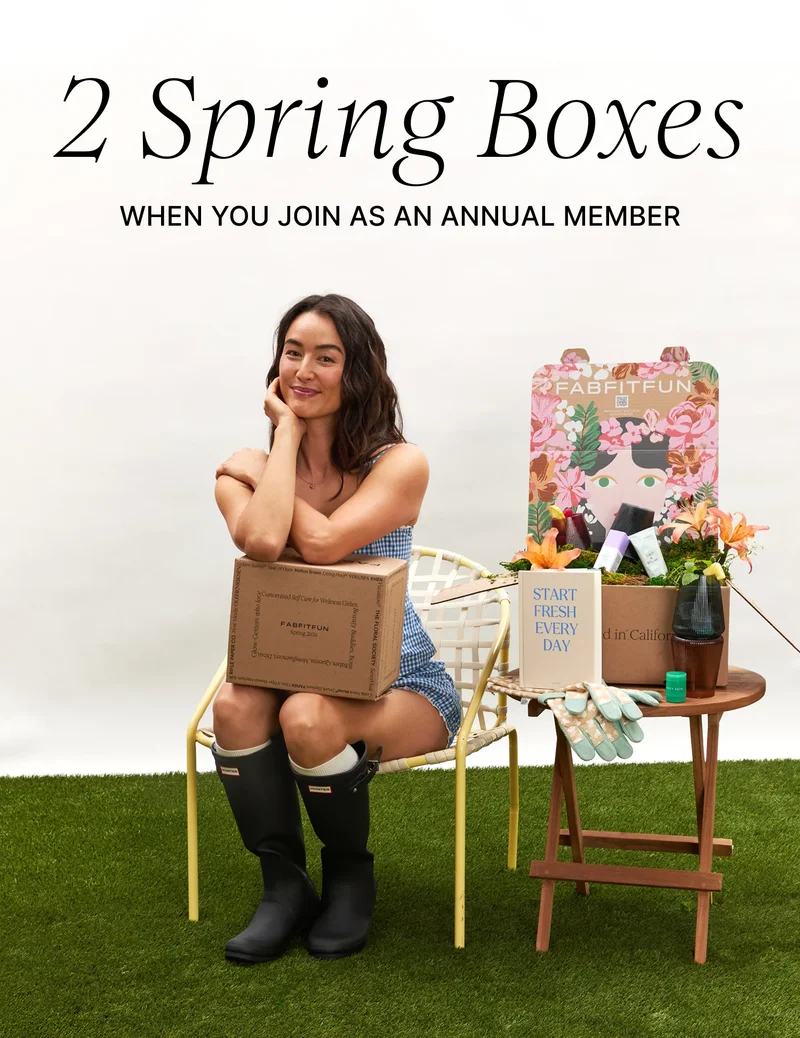 2 Spring Boxes WHEN YOU JOIN AS AN ANNUAL MEMBER