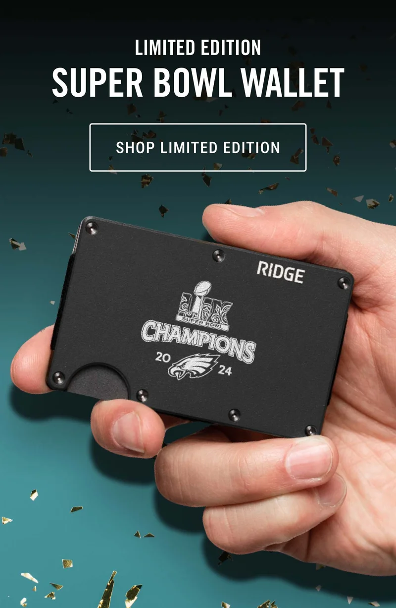 Limited Edition Super Bowl Champions Wallet