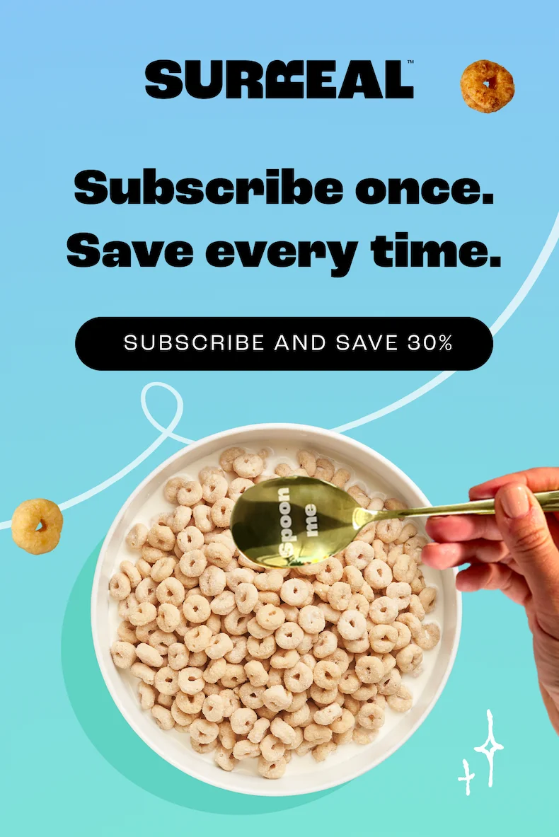 Subscribe once. Save every time.