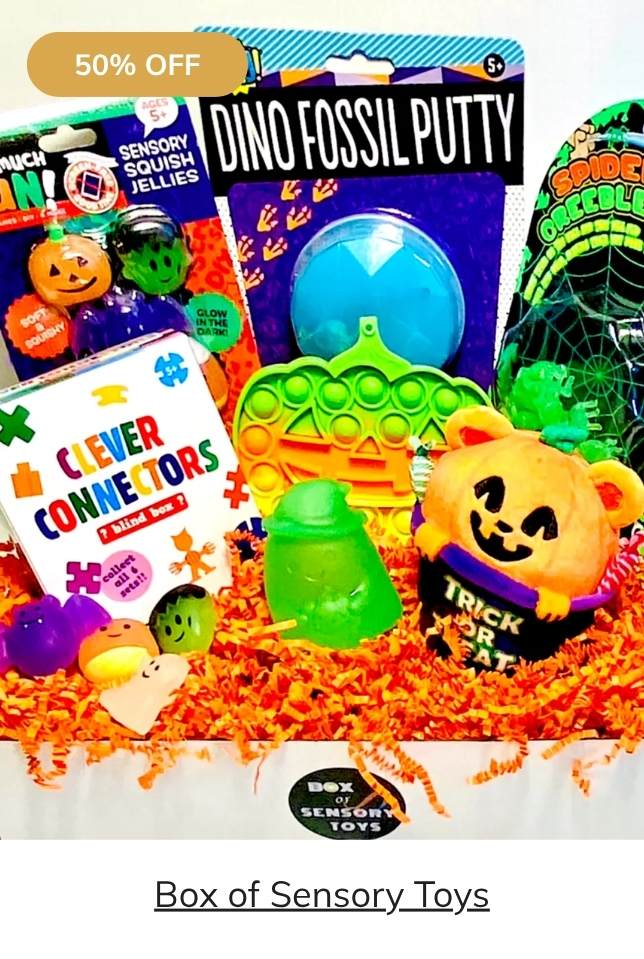 Box of Sensory Toys