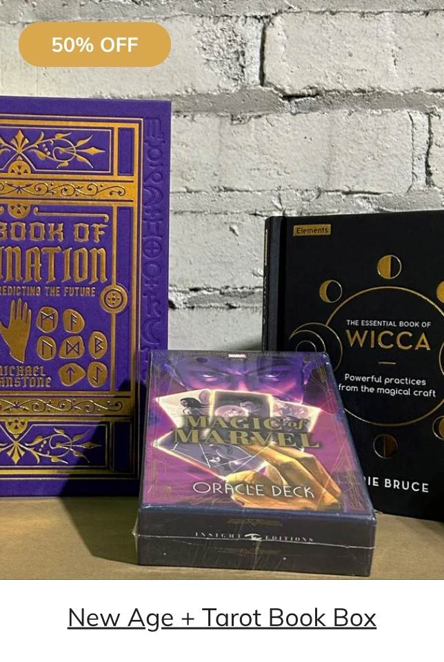 Mind-Body-Spirit Book Box (New Age/Tarot)