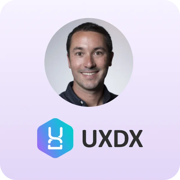 Anthony Maggio and UXDX logo