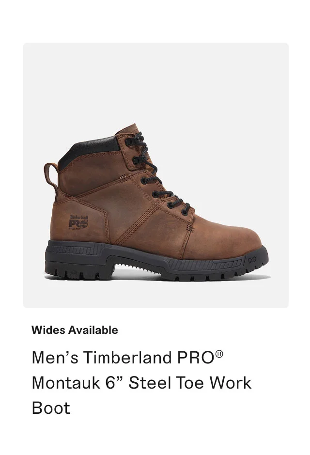 Men's Timberland PRO Montauk 6 Inch Steel Toe Work Boot