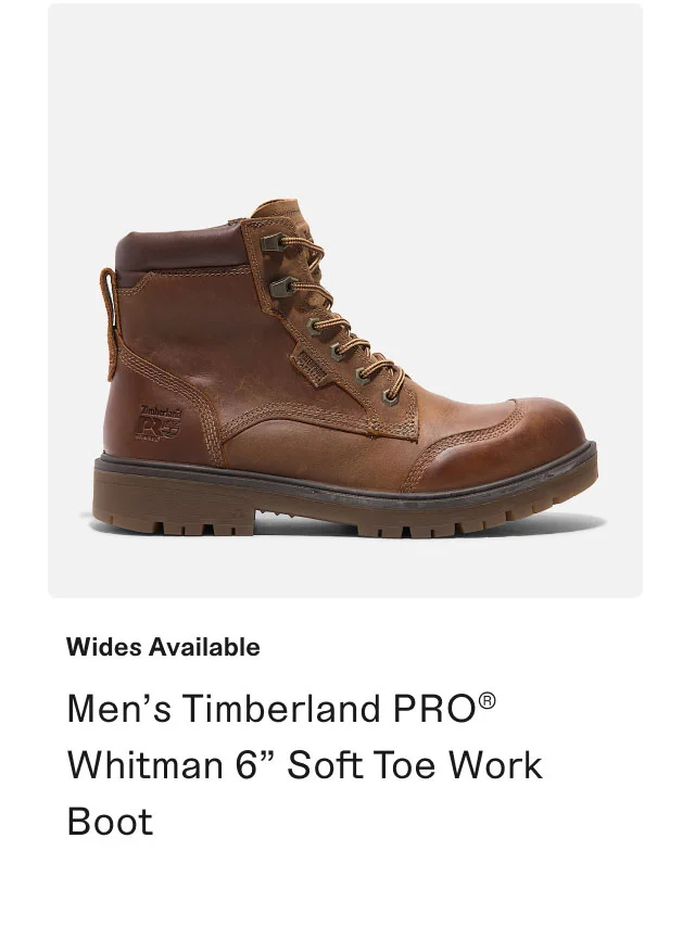 Men's Timberland PRO Whitman 6 Inch Soft Toe Work Boot
