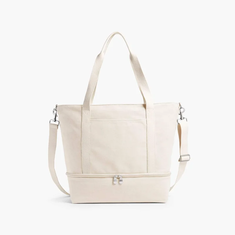 Image of Catalina Deluxe Tote - Eco Friendly Canvas - Natural