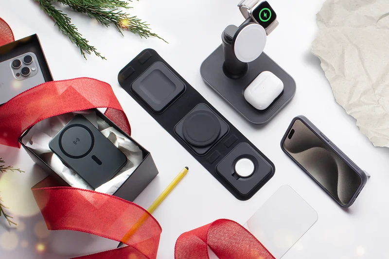 Assortment of ZAGG and mophie products