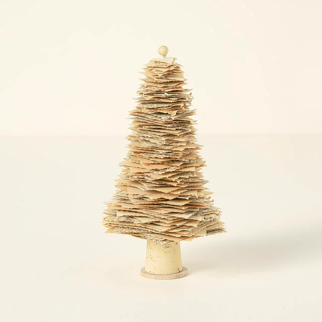 Repurposed Book Tree