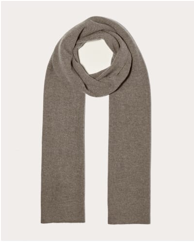 [Image] The Cabin Scarf | Heathered Soot