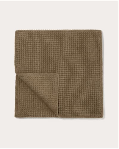 [Image] The Waffle Scarf | Camel