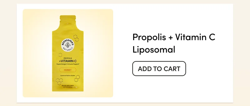 Propolis + Vitamin C Liposomal