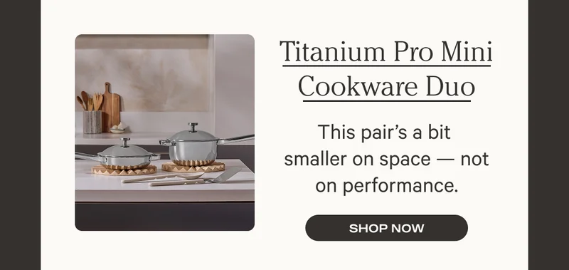 Titanium Pro Mini Cookware Duo