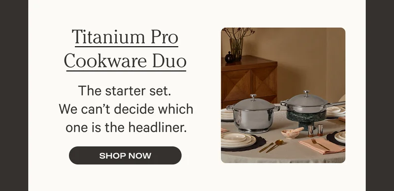 Titanium Pro Cookware Duo