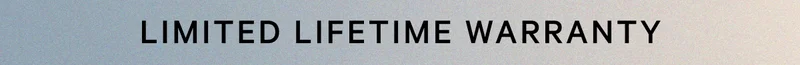 Limited Lifetime Warranty