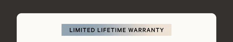 Limited Lifetime Warranty