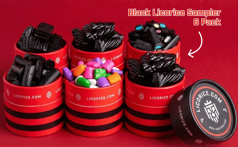 Try Black Licorice Sampler 6 Pack