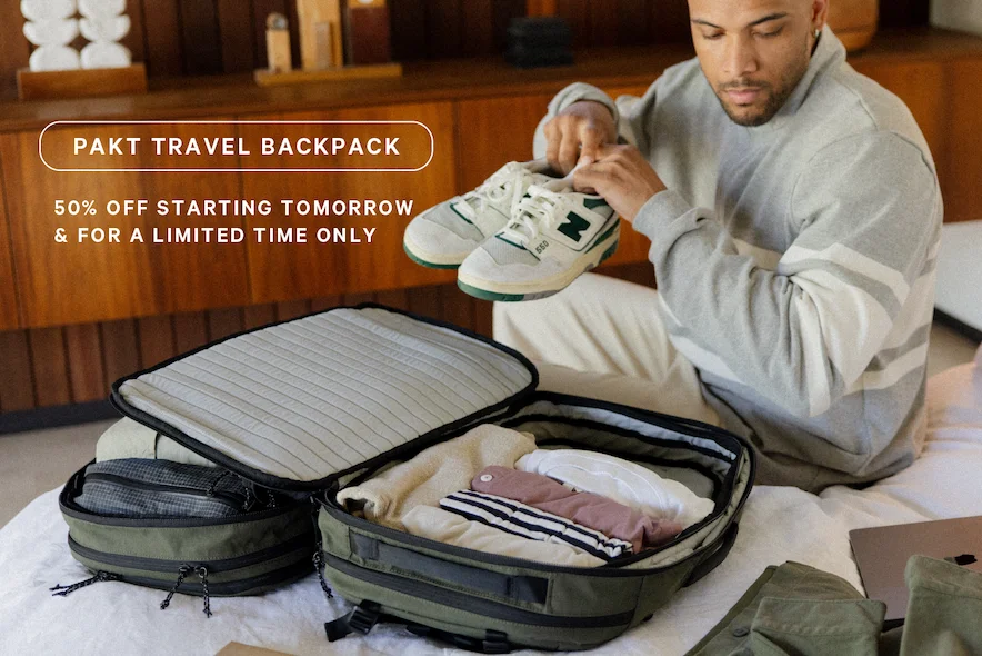 PAKT TRAVEL BACKAPCK