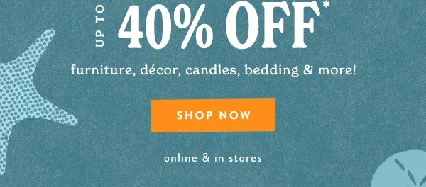 Up To 40% Off