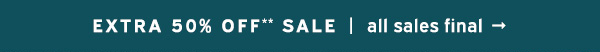 Extra 50% Off Sale