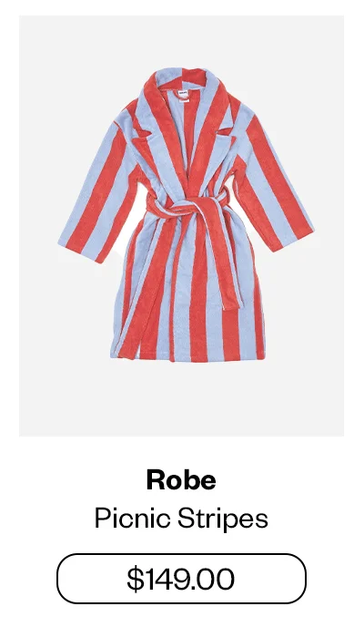Robe - Picnic Stripes