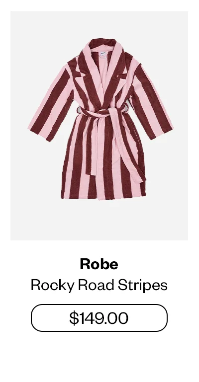 Robe - Rocky Road Stripes