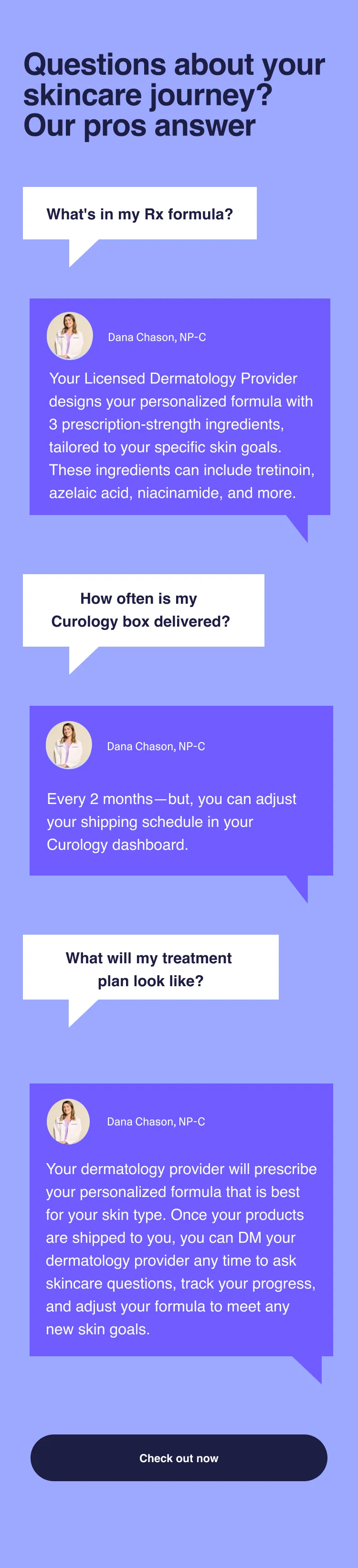 Q&A from a derm provider