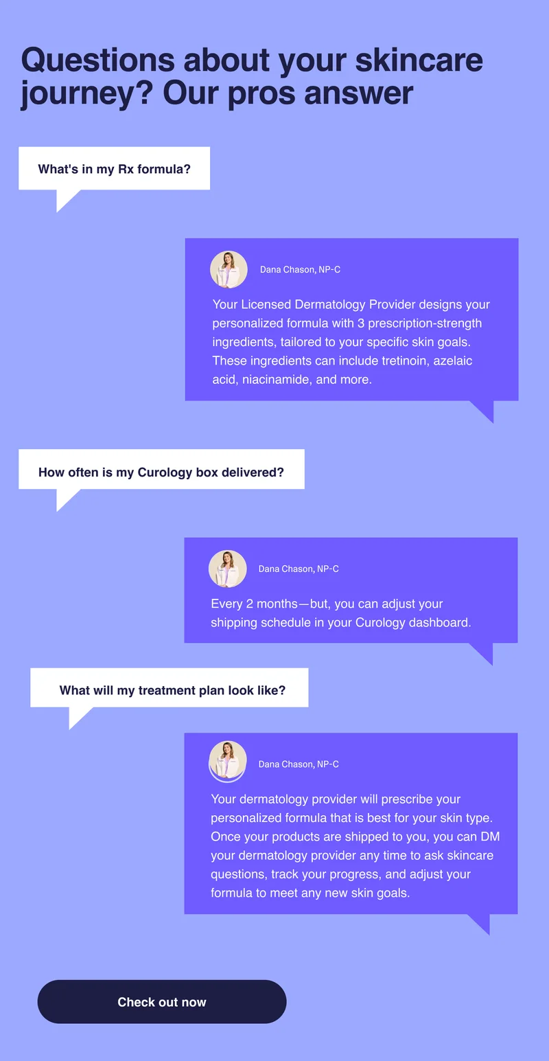 Q&A from a derm provider