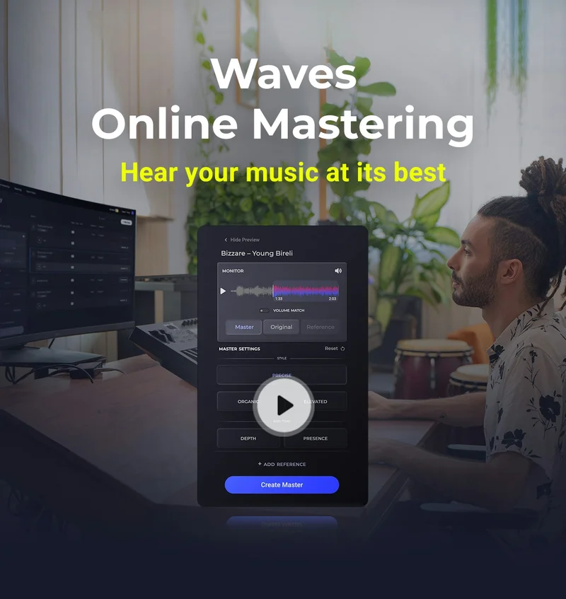 NEW! Waves Online Mastering