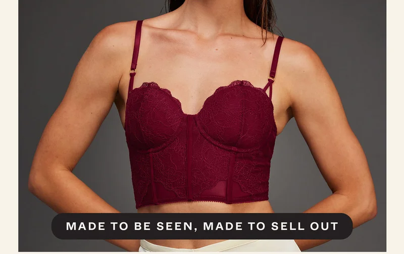 Made to be seen, made to sell out