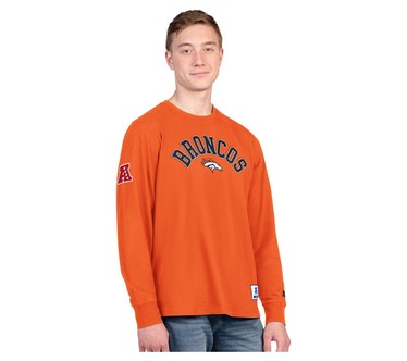 NFL Officially Licensed Starter Men's Embroid. LS Tee