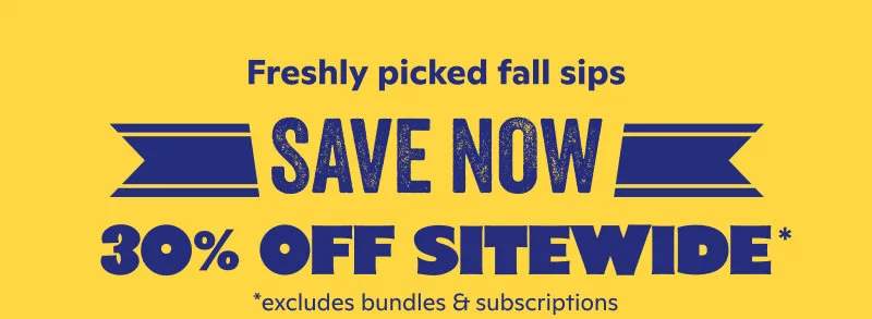 30% Off Sitewide