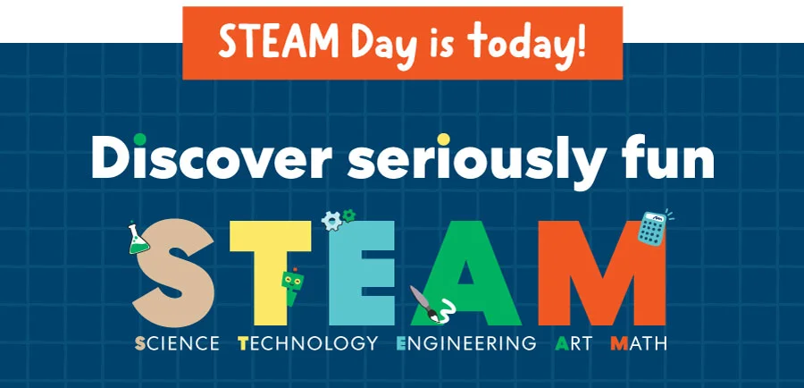 STEAM Day is today!