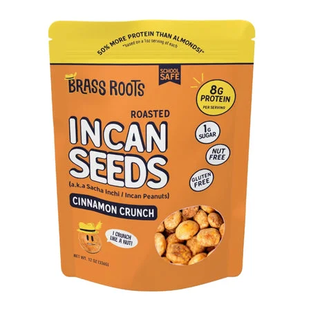 Cinnamon Crunch - Roasted Sacha Inchi [12oz bag]