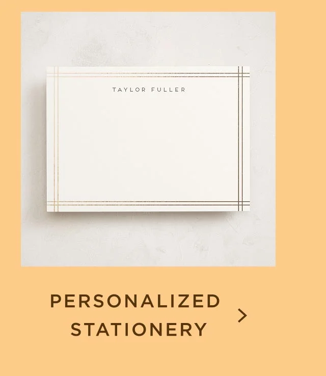 Personalized Stationery