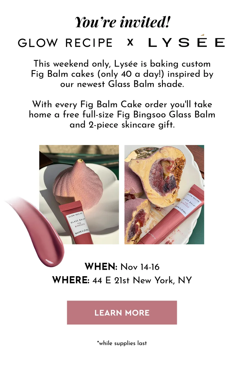 Fig Glass Balm IRL Invite Lysee