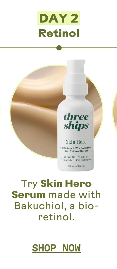 Day 2: Retinol. Shop now.