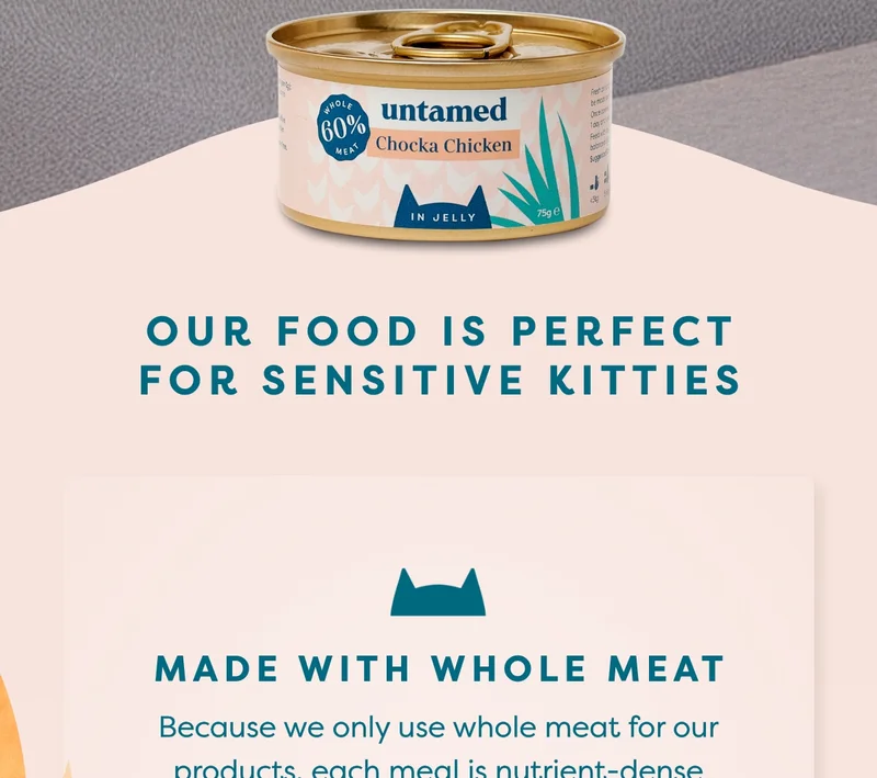 Made with whole meat