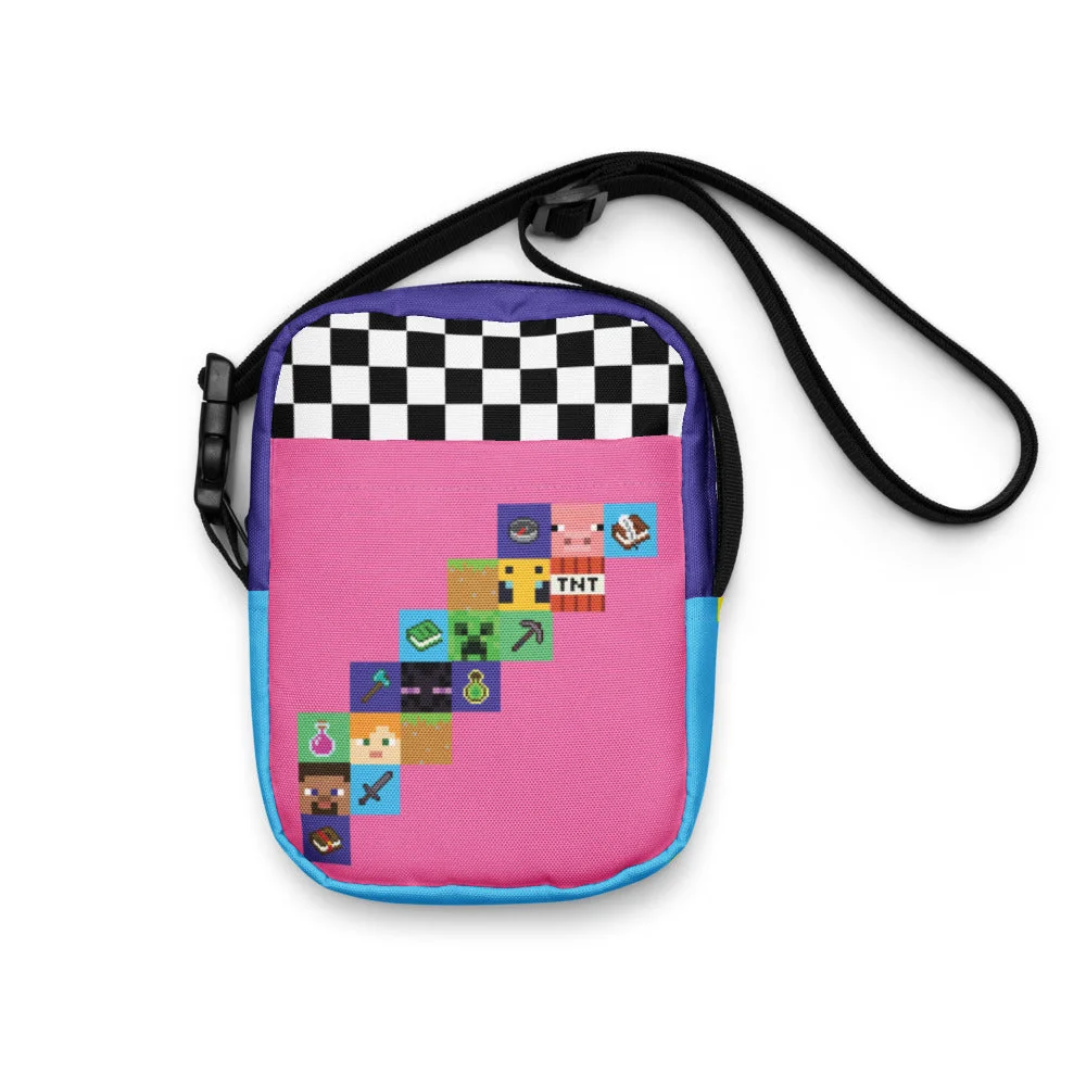 Image of Minecraft Color Block Crossbody Bag