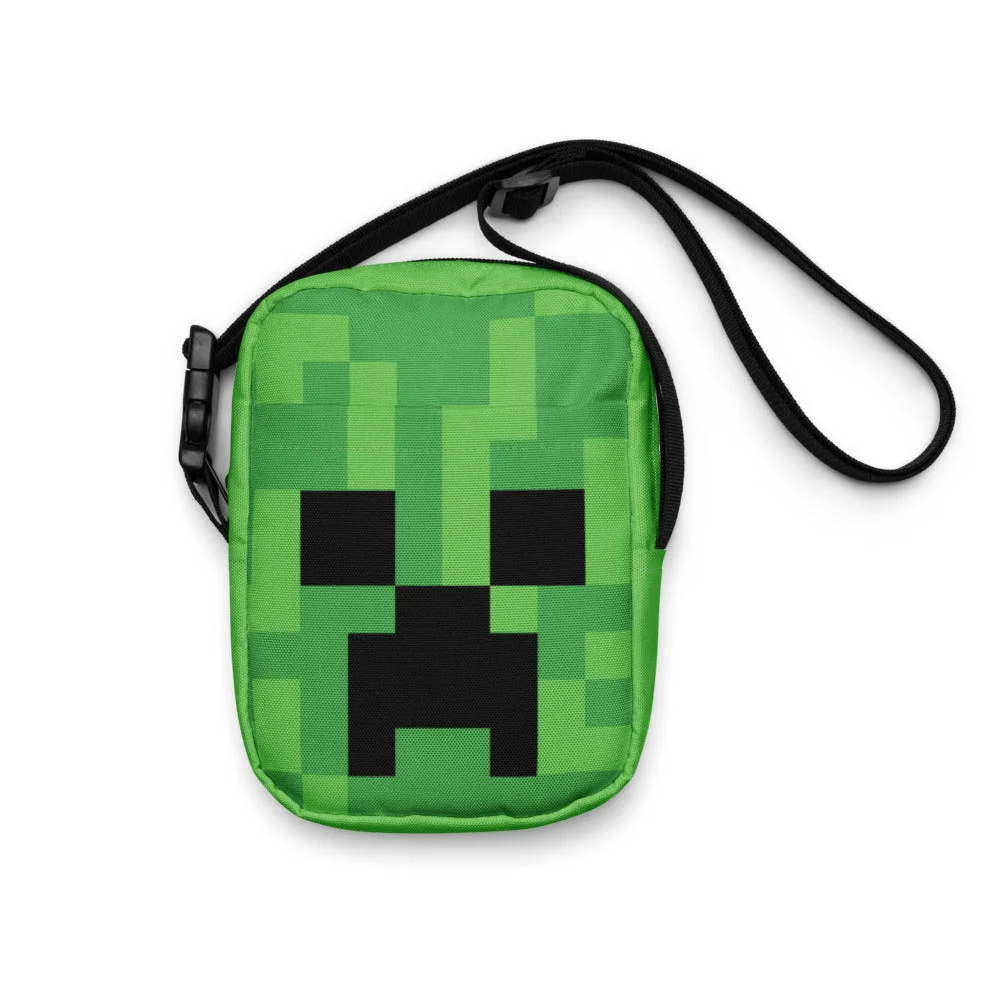 Image of Minecraft Creeper Big Face Crossbody Bag