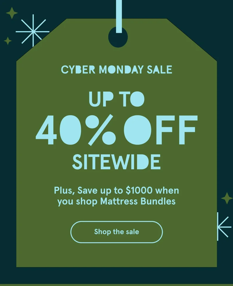 Cyber Monday Sale | Up to 40% OFF Sitewide | Shop the Sale