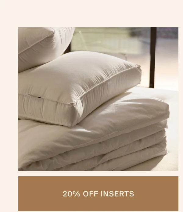 20% Off Inserts