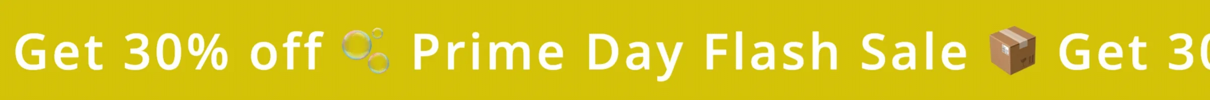 Prime Day Flash Sale