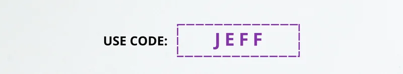 Use Code Jeff