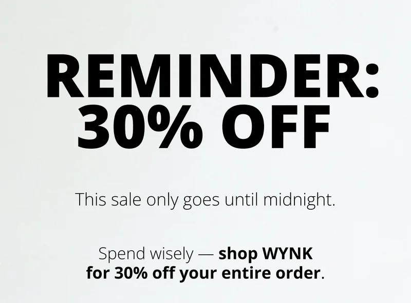Reminder 30 Off