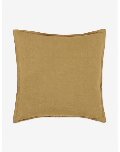 Arlo Linen Pillow - Marigold / Square / Pillow Cover Only