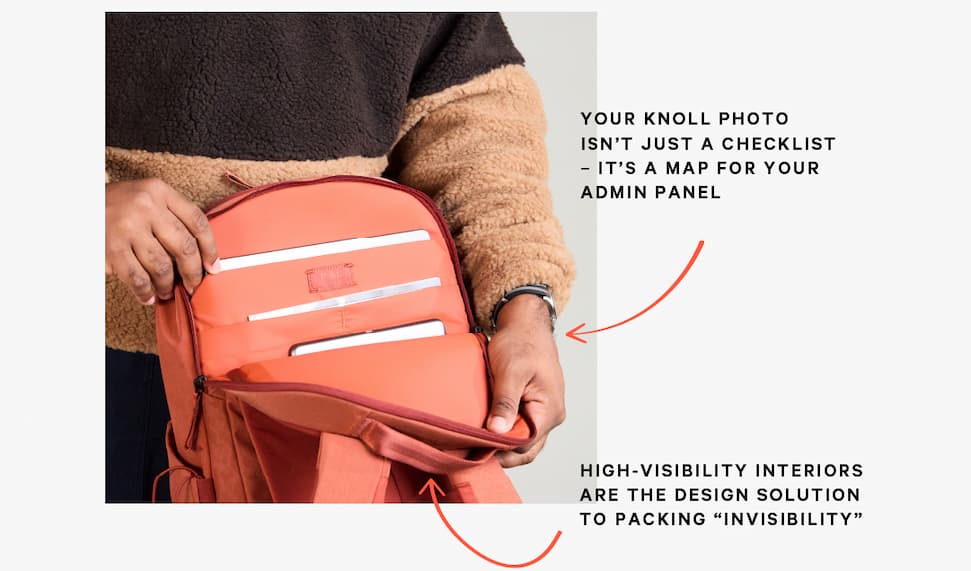 Your 'knoll' photo isn't just a checklist – it’s a map for your admin panel