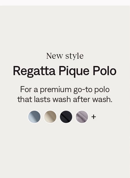 New style: Regatta Pique Polo