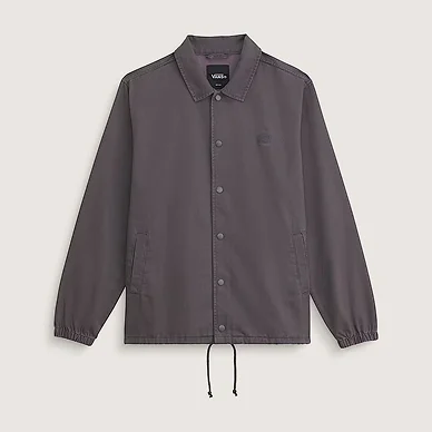 Asphalt Grey Torrey Pigment Canvas Coaches Jacket